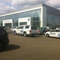 Photo taken at Volkswagen Фердинанд Моторс by Стас М. on 7/30/2012