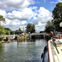 Photo taken at Molesey Lock by Chris T. on 8/28/2012