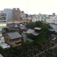 Photo taken at Hotel Alpha Kyoto by Wasaku S. on 7/21/2012