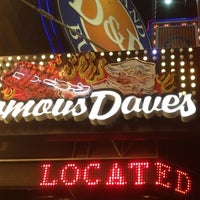 Photo taken at Famous Dave&amp;#39;s Bar-B-Que by Eamon M. on 2/7/2012