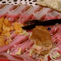 Photo taken at Firehouse Subs by Becki D. on 3/28/2012