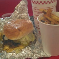 Photo taken at Five Guys by Maryna P. on 4/9/2012