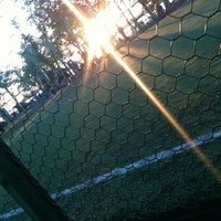 Photo taken at футбольное поле &amp;quot;Мяснофф&amp;quot; by Vika S. on 5/5/2012