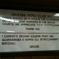 Photo taken at Mazzini Verdi Club by Valentino M. on 8/16/2012