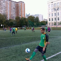 Photo taken at Футбольное поле ЛФЛ by Den M. on 9/9/2012