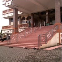 Photo taken at Masjid Nurul Badar Pejaten Barat by Dita R. on 4/7/2012
