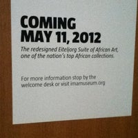 Photo taken at The Eiteljorg African Gallery by Chris L. on 4/7/2012