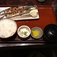 Photo taken at 焼魚食堂 魚角 大山店 by Hirofumi T. on 4/15/2012