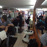 Photo taken at Los Taxistas Barber Shop by John on 8/24/2012