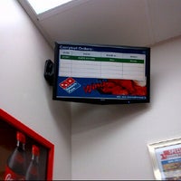 Photo taken at Domino&amp;#39;s Pizza by Katie on 3/30/2012