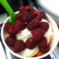 Photo taken at Spoons Yogurt - Central Station by Lisa P. on 8/16/2012