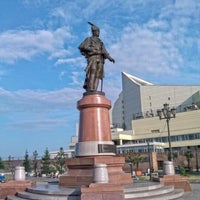 Photo taken at Памятник Н. П. Резанову by Егор К. on 7/2/2012