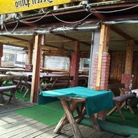 Photo taken at Etno restoran „Srpska brvnara” by Andreja O. on 6/22/2012