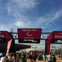 Photo taken at London 2012 Olympic Park by David W. on 9/6/2012