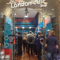 Photo taken at London 2012 Shop by Maria Helena G. on 8/5/2012