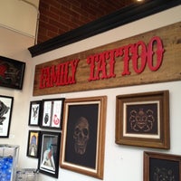Photo taken at Family Tattoo by Noah K. on 8/5/2012