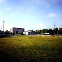 Photo taken at Стадион Горняк by Иван И. on 8/28/2012