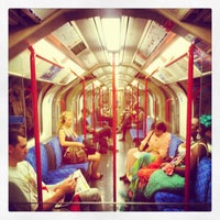 Photo taken at Central Line Train Ealing Broadway - Epping Forest by BOB C. on 8/22/2012