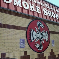 Photo taken at Alabama-Coushatta Smoke Shop by Pamela P. on 8/14/2012