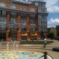 Photo taken at Columbia Heights Fountain by Sam H. on 7/27/2012