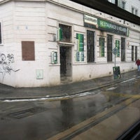Photo taken at Zlíchov (tram, bus) by Vašek S. on 2/15/2012