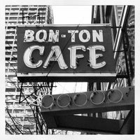 Photo taken at Bon Ton Café by Russ M. on 3/8/2012