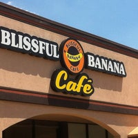 Photo taken at Blissful Banana Cafe by Jim D. on 6/8/2012