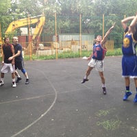 Photo taken at Griga&amp;#39;s Basket Court by Илья Г. on 6/1/2012