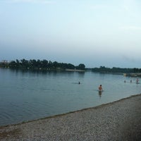 Photo taken at Plaža &amp;quot;Veliko Jezero&amp;quot; by Boris R. on 6/20/2012
