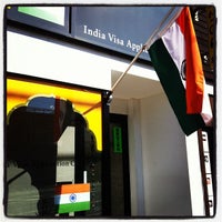 Photo taken at インドビザ申請センター India Visa Application Center by ippo on 2/9/2012