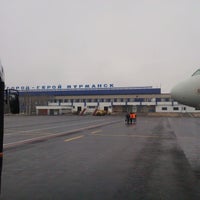 Photo taken at Murmansk International Airport (MMK) by Валентин П. on 5/3/2012