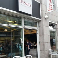 Photo taken at Fresco espresso bar by Tarek S. on 6/20/2012