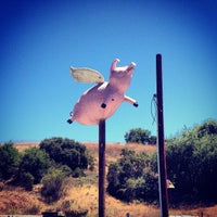 Photo taken at The Topanga Flying Pig by Andrea B. on 6/18/2012