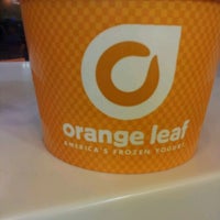 Photo taken at Orange Leaf Frozen Yogurt by Belle on 6/27/2012
