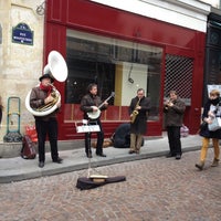 Photo taken at Marché Mouffetard by Francesca on 3/11/2012