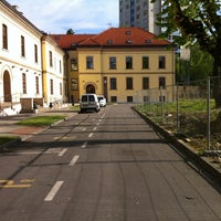Photo taken at Visoko učilište Algebra by Saša T. on 4/20/2012