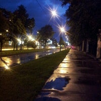 Photo taken at Остановка «Улица Лебедева» by Anastasia L. on 6/19/2012