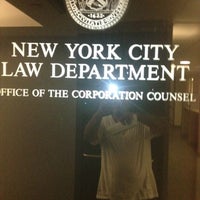 Photo taken at New York City Law Department by John-Paul G. on 7/23/2012