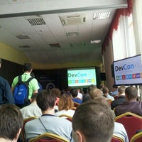 Photo taken at DevCon&amp;#39;12 Conference by Vadim K. on 5/23/2012