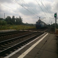 Photo taken at Ж/д платформа Тула-2-Курская by Andrey Y. on 8/18/2012