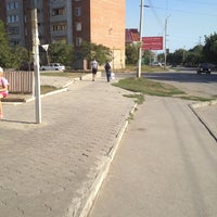 Photo taken at Остановка &amp;quot;ПМК&amp;quot; by Зоя on 9/3/2012