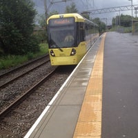 Photo taken at Old Trafford Metrolink by Paul E. on 6/15/2012