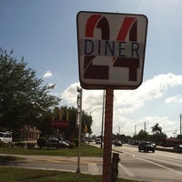 Photo taken at Diner 24 by Judy W. on 3/28/2012