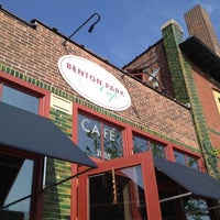 Photo taken at Benton Park Cafe &amp;amp; Coffee Bar by Allison N. on 4/1/2012