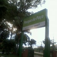 Photo taken at Parque do Paço by Vinicius R. on 3/4/2012
