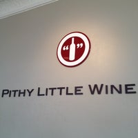 Photo taken at Pithy Little Wine Co. by Artie R. on 3/16/2012