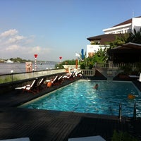 Photo taken at Victoria Chau Doc Hotel by Captain A. on 8/4/2012