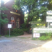 Photo taken at Biergarten am Köpenicker Hof by Sjoerd v. on 8/12/2012