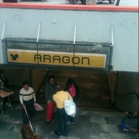 Photo taken at Metro Aragón by Princessa Hermossa H. on 8/31/2012