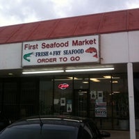 Photo taken at First Seafood Market by Steven S. on 3/17/2012